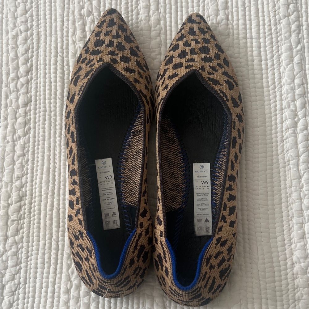 Rothy's Leopard Print Women's Flats